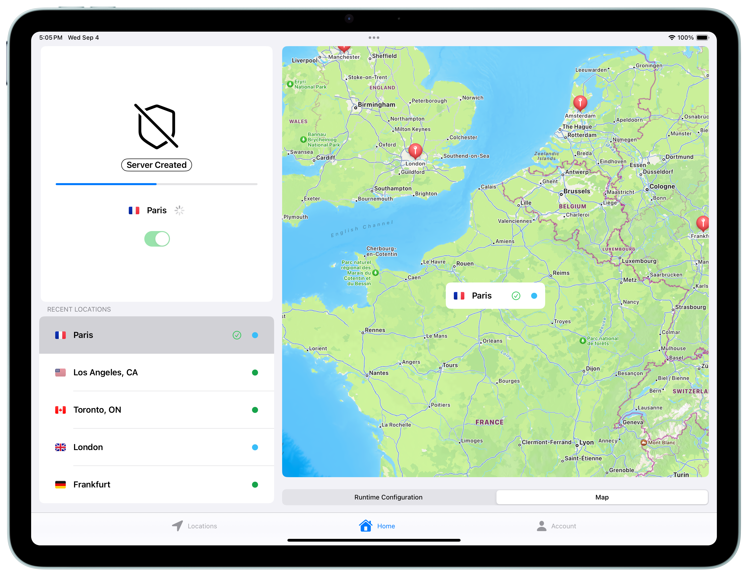 Silicon Valley VPN on iPad